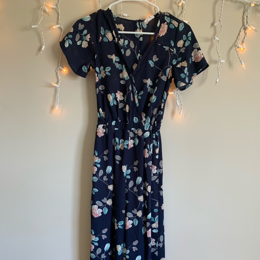 Floral Jumpsuit
